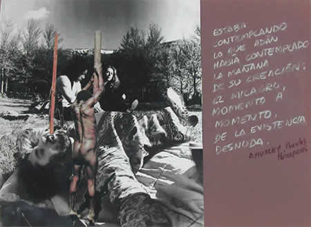 "Äcido en La Mata". Collage. 1975.
